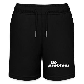 no problem - Stanley/Stella MINI BOLTER Organic Teen Jogging Shorts - black - Front