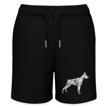DOBERMAN GÉOMÉTRIQUE - Short bio MINI BOLTER Stanley/Stella Ado - noir - Devant