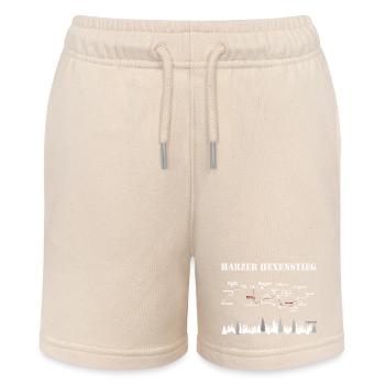 Harzer Hexenstieg - Stanley/Stella Teenager Bio-Joggingshorts MINI BOLTER - Natur - Vorne