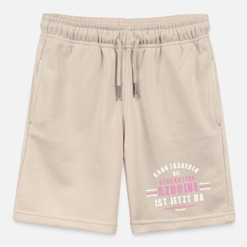 Plasterer apprentice training apprenticeship plasterer Stanley/Stella MINI BOLTER Organic Teen Jogging Shorts