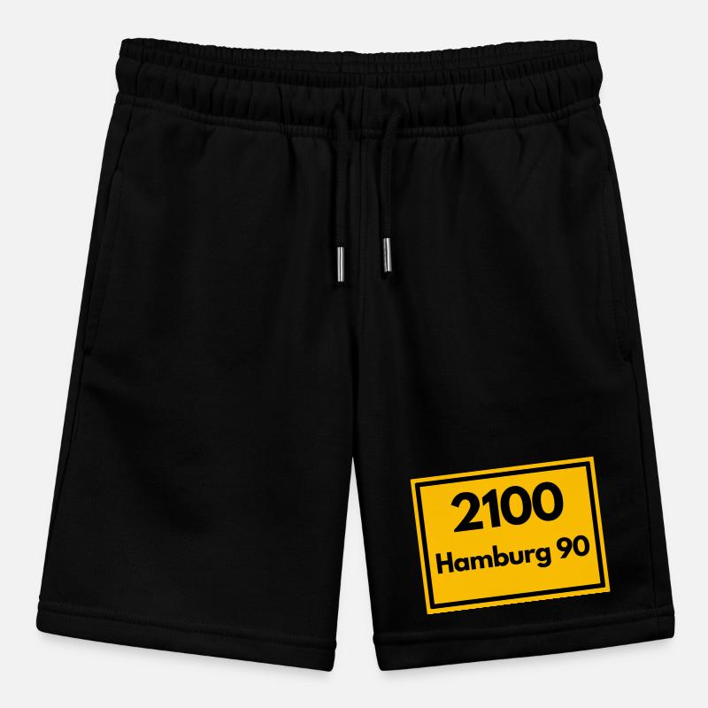 OLD POSTCODE POSTCODE RETRO 2100 HAMBURG 90 ALSTER Stanley/Stella MINI BOLTER Organic Teen Jogging Shorts