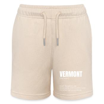 Chemise style Vermont Wordmark - Short bio MINI BOLTER Stanley/Stella Ado - écru doux - Devant