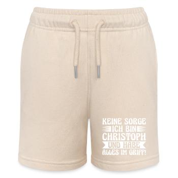Vorname Chris Christoph - Stanley/Stella Teenager Bio-Joggingshorts MINI BOLTER - Natur - Vorne