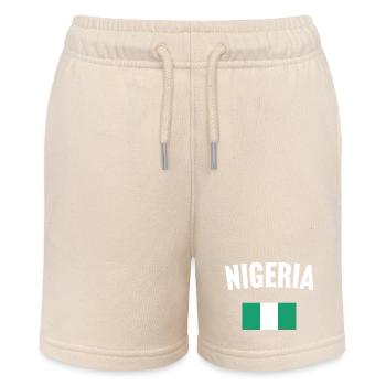 Drapeau du Nigeria - Short bio MINI BOLTER Stanley/Stella Ado - écru doux - Devant