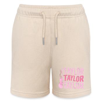 It ́s a Taylor Thing First name Taylor Taylor - Stanley/Stella MINI BOLTER Organic Teen Jogging Shorts - soft Ecru - Front