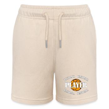 HANDBALL - PLAYER - Stanley/Stella MINI BOLTER Organic Teen Jogging Shorts - soft Ecru - Front