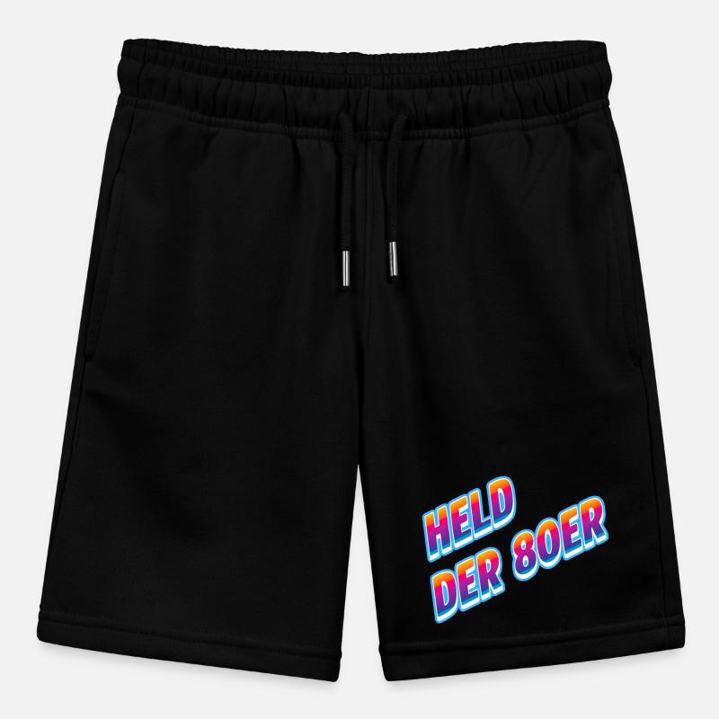 Held der 80er Neon-Retro Stanley/Stella Teenager Bio-Joggingshorts MINI BOLTER