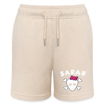 Pirate Sarah Design pour les filles et les femmes - Short bio MINI BOLTER Stanley/Stella Ado - écru doux - Devant