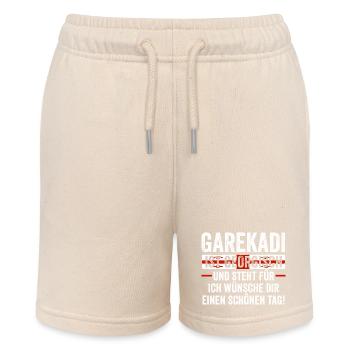 Georgian Georgia - Stanley/Stella MINI BOLTER Organic Teen Jogging Shorts - soft Ecru - Front