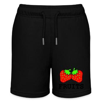 Fraises - Short bio MINI BOLTER Stanley/Stella Ado - noir - Devant