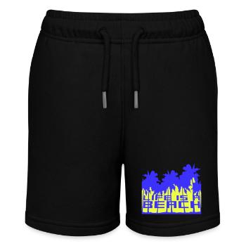 La vie est un dicton de plage - Short bio MINI BOLTER Stanley/Stella Ado - noir - Devant