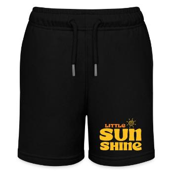 LITTLE SUNSHINE - Stanley/Stella MINI BOLTER Organic Teen Jogging Shorts - black - Front