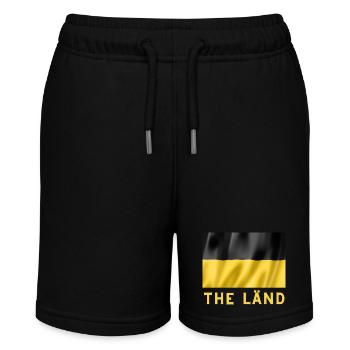 The Länd - Stanley/Stella Teenager Bio-Joggingshorts MINI BOLTER - Schwarz - Vorne