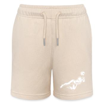 Beach Volleyball Girls - Stanley/Stella MINI BOLTER Organic Teen Jogging Shorts - soft Ecru - Front