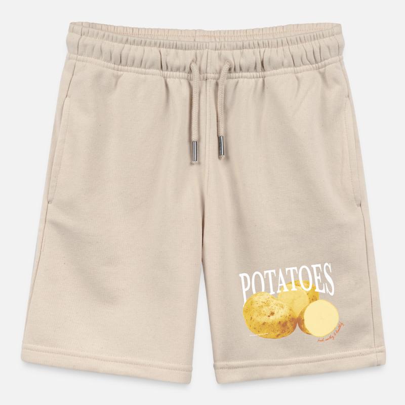 Pommes de terre – Retro Vegetable Statement Short bio MINI BOLTER Stanley/Stella Ado