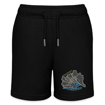 Wien Simmering - Stanley/Stella Teenager Bio-Joggingshorts MINI BOLTER - Schwarz - Vorne