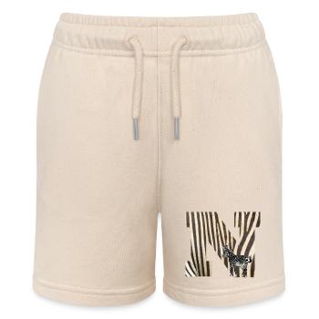 zebra n - Stanley/Stella MINI BOLTER Organic Teen Jogging Shorts - soft Ecru - Front