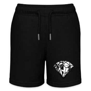 Symbole du diamant - Short bio MINI BOLTER Stanley/Stella Ado - noir - Devant