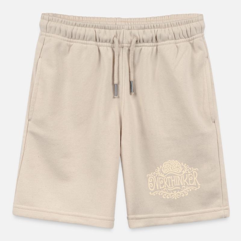 Overthinker overthinking brain Stanley/Stella MINI BOLTER Organic Teen Jogging Shorts