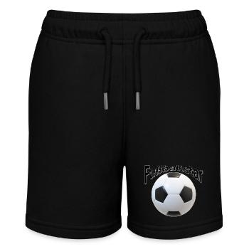 Football star - Stanley/Stella MINI BOLTER Organic Teen Jogging Shorts - black - Front