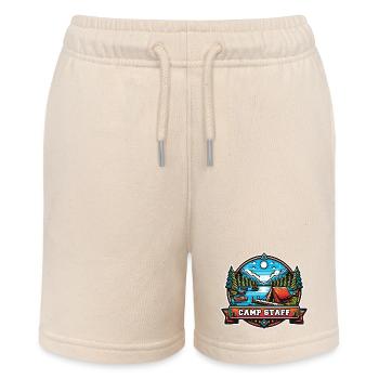 Camp Staff Holiday Camp Supervisor Working Holidays - Stanley/Stella MINI BOLTER Organic Teen Jogging Shorts - soft Ecru - Front