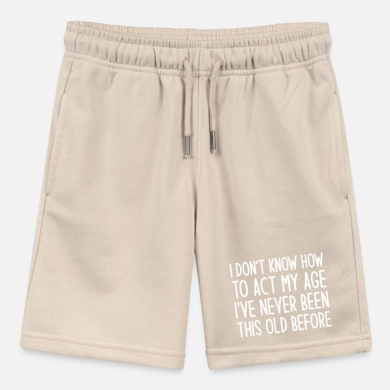 Ich war noch nie so alt vor Tee Stanley/Stella Teenager Bio-Joggingshorts MINI BOLTER