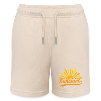 Sunshine Sun - Stanley/Stella MINI BOLTER Organic Teen Jogging Shorts - soft Ecru - Front