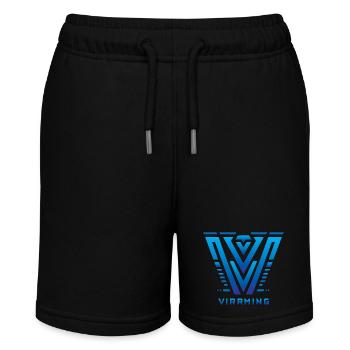 NordicViking - Stanley/Stella Teenager Bio-Joggingshorts MINI BOLTER - Schwarz - Vorne