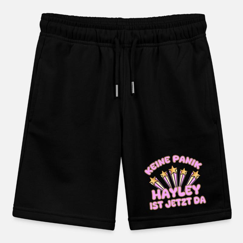Hayley as a woman's name Stanley/Stella MINI BOLTER Organic Teen Jogging Shorts