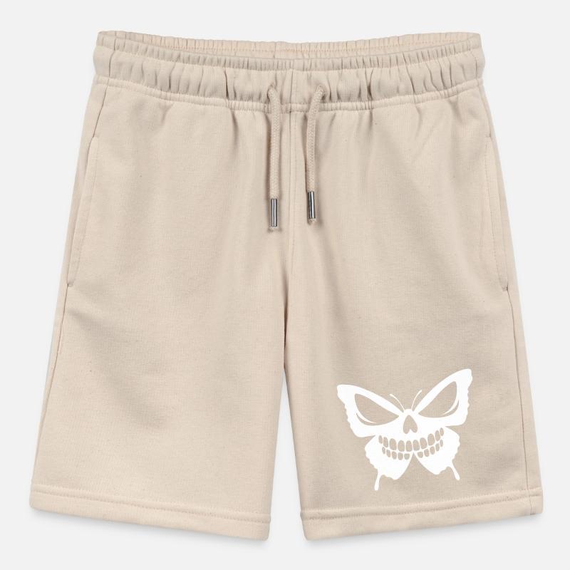 Conception complexe de crâne de papillon Short bio MINI BOLTER Stanley/Stella Ado