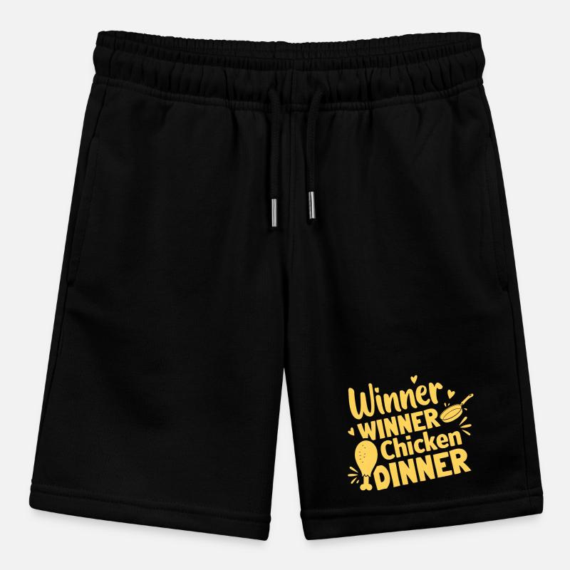Winner Winner Chicken Dinner Tee Stanley/Stella MINI BOLTER Organic Teen Jogging Shorts