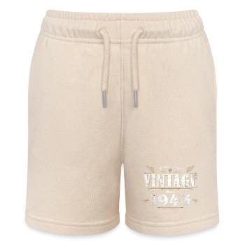 81 Jahre alter Jahrgang 1943 Limitierte Auflage 81. - Stanley/Stella Teenager Bio-Joggingshorts MINI BOLTER - Natur - Vorne