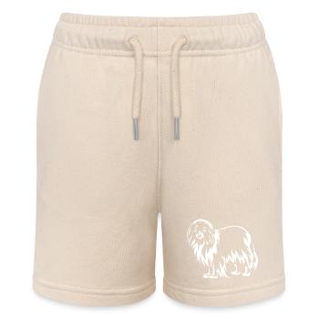 Phalène "Black Edition" - Stanley/Stella Teenager Bio-Joggingshorts MINI BOLTER - Natur - Vorne