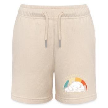 Milk Allergy Lactose Intolerance Flatulence - Stanley/Stella MINI BOLTER Organic Teen Jogging Shorts - soft Ecru - Front