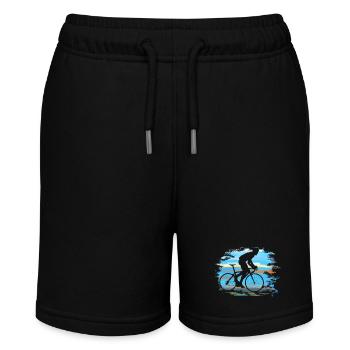 Racer - Stanley/Stella MINI BOLTER Organic Teen Jogging Shorts - black - Front
