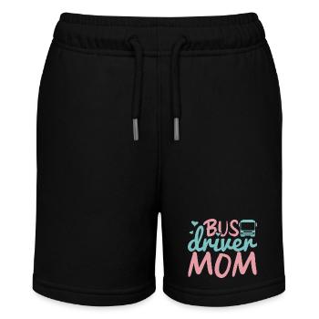 Bus Driver Mom - Stanley/Stella MINI BOLTER Organic Teen Jogging Shorts - black - Front