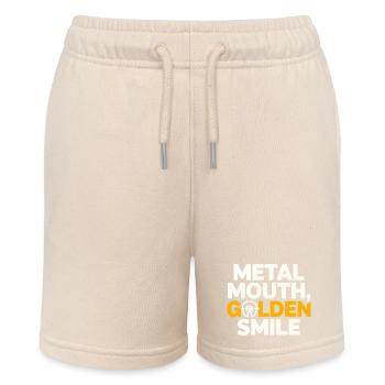 Dental Expert Braces Patient Success Gear  - Stanley/Stella MINI BOLTER Organic Teen Jogging Shorts - soft Ecru - Front