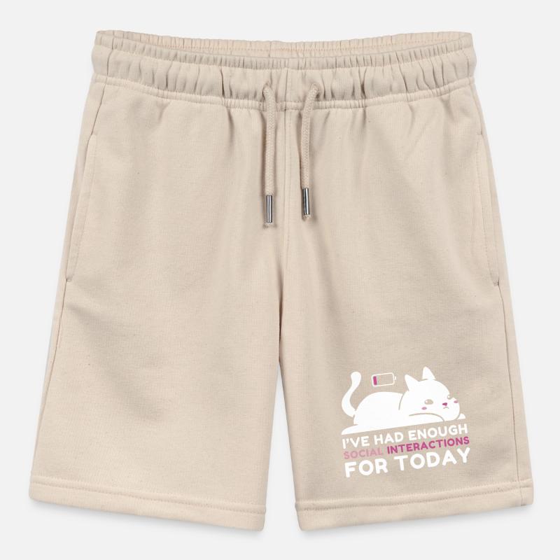 Enough Social Interactions Stanley/Stella MINI BOLTER Organic Teen Jogging Shorts