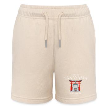 Takayama, Hie-jinja, Gifu Prefecture, Japan - Stanley/Stella MINI BOLTER Organic Teen Jogging Shorts - soft Ecru - Front