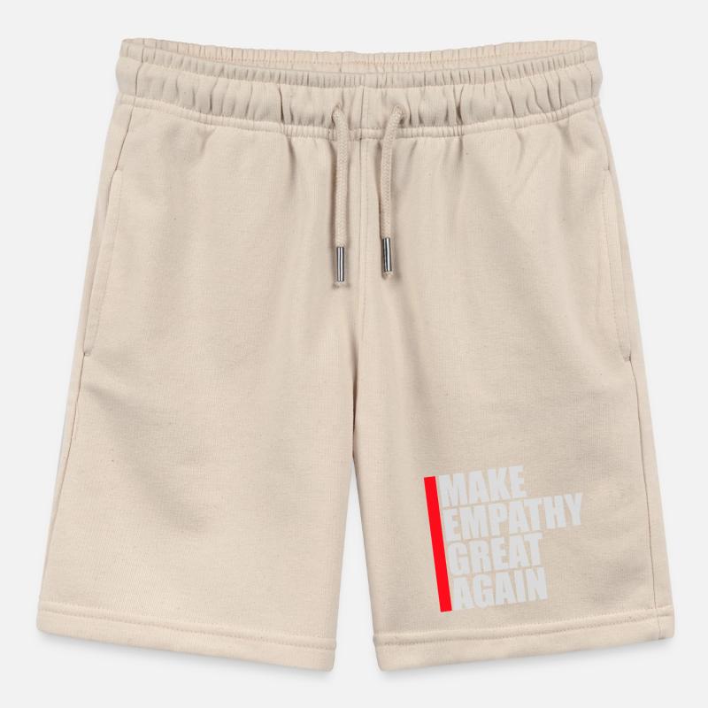 Make Empathy Great Again Political Statement Hope Stanley/Stella MINI BOLTER Organic Teen Jogging Shorts