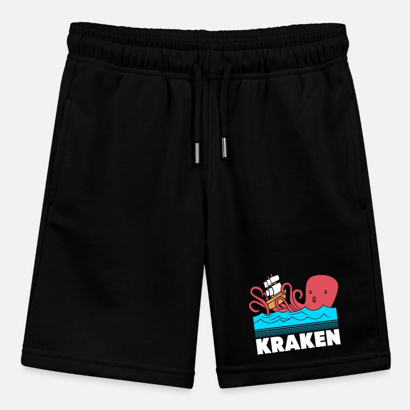 Octopus Octopus Octopus Octopus Squid Stanley/Stella MINI BOLTER Organic Teen Jogging Shorts