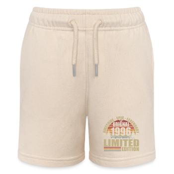 1996 Birthday 1996 Vintage Outfit 1996 Shirt - Stanley/Stella MINI BOLTER Organic Teen Jogging Shorts - soft Ecru - Front