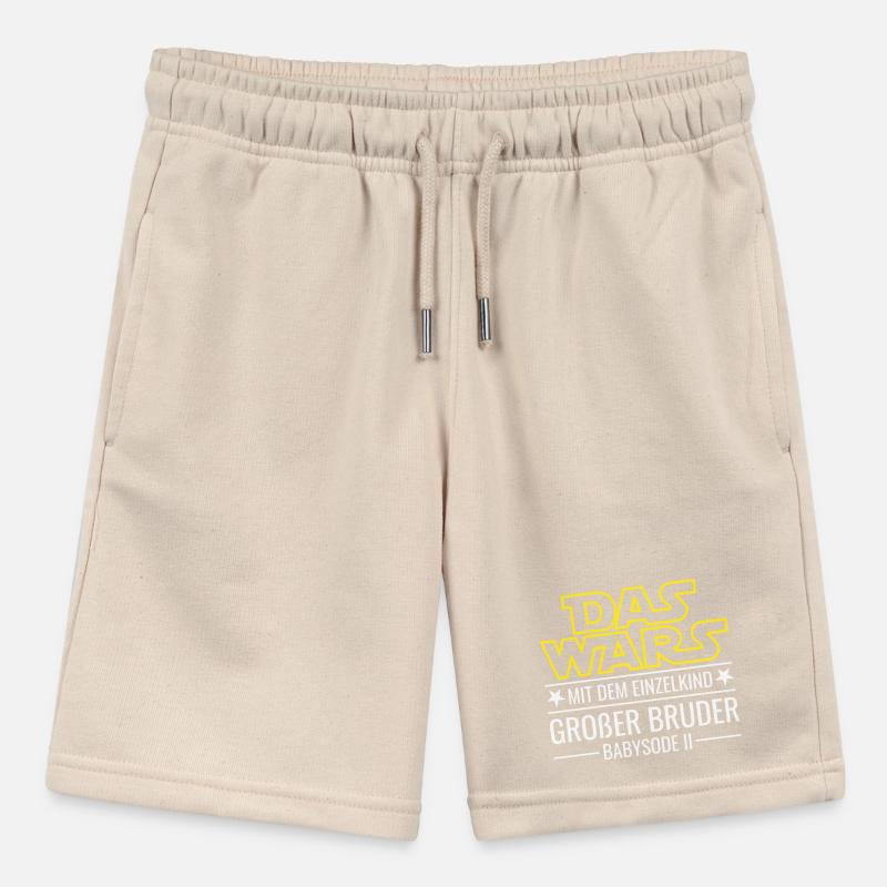 Das wars Einzelkind Babysode 2 Großer Bruder 2026 Stanley/Stella Teenager Bio-Joggingshorts MINI BOLTER