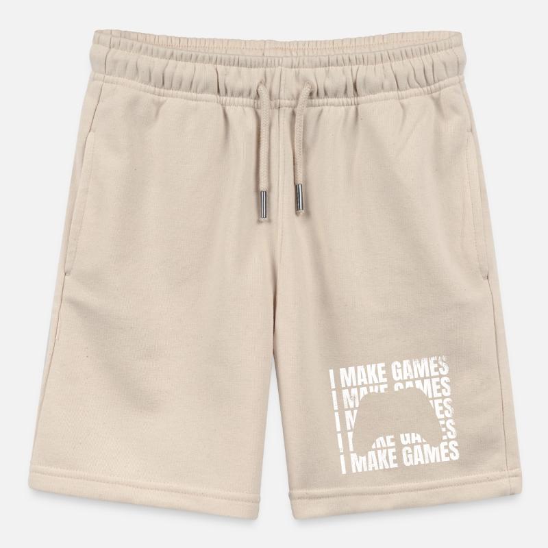 I develop games Stanley/Stella MINI BOLTER Organic Teen Jogging Shorts
