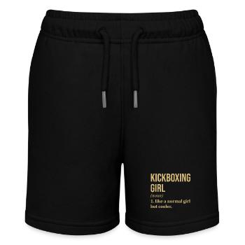 Kickboxing - Stanley/Stella MINI BOLTER Organic Teen Jogging Shorts - black - Front