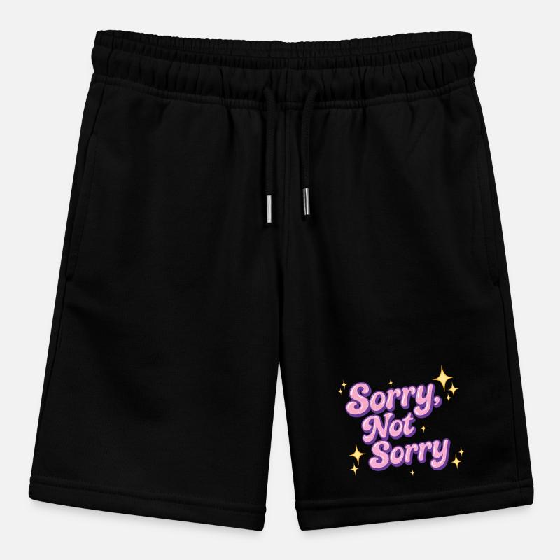 désolé, pas désolé / Conception de déclaration Y2K Short bio MINI BOLTER Stanley/Stella Ado