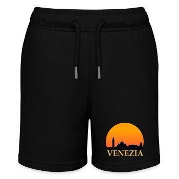 Venezia Sunset - Stanley/Stella MINI BOLTER Organic Teen Jogging Shorts - black - Front