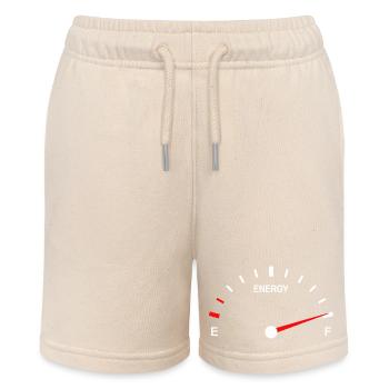 Vibrant Fuel Gauge Abstract Design - Stanley/Stella MINI BOLTER Organic Teen Jogging Shorts - soft Ecru - Front
