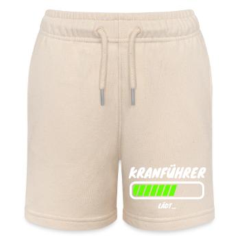 Crane operator loading beam occupation - Stanley/Stella MINI BOLTER Organic Teen Jogging Shorts - soft Ecru - Front