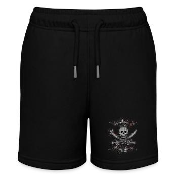 Jolly Roger Skull Pirate Paint Splatter - Short bio MINI BOLTER Stanley/Stella Ado - noir - Devant